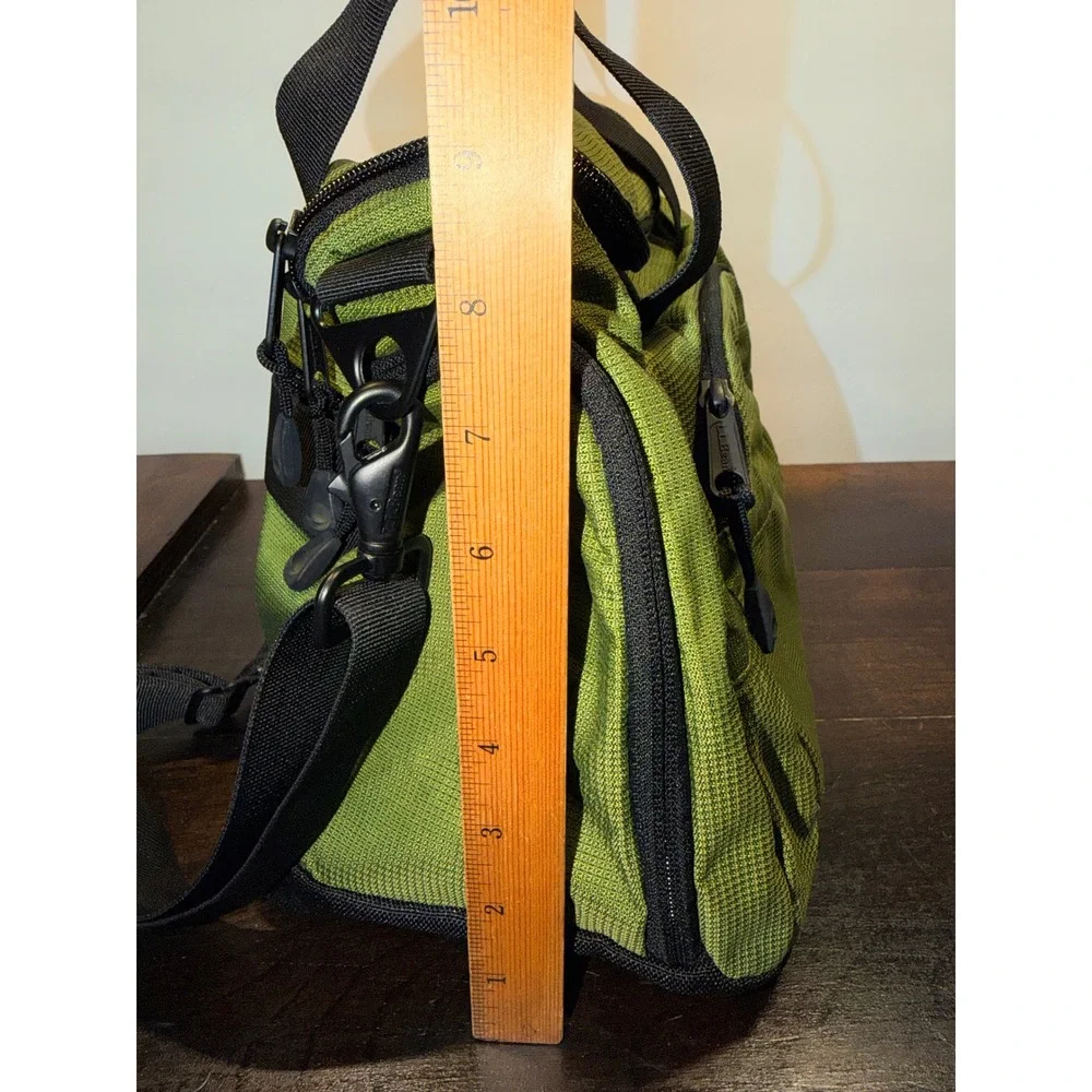 L.L. Bean‎ Green LAB Duffel Crossbody Bag Travel Gym Weekender Carry On